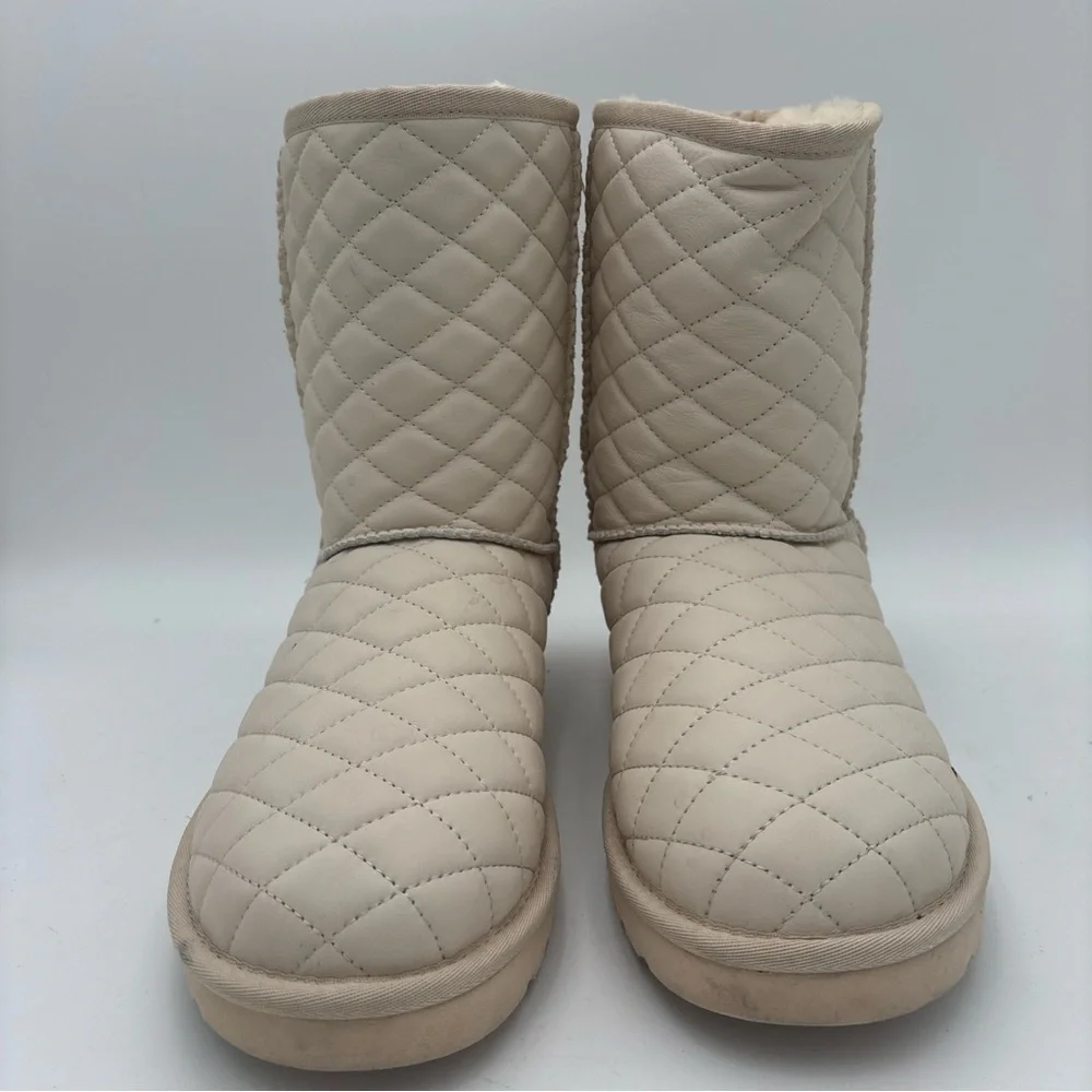 UGG Quilted Beige‎ Women's Boots